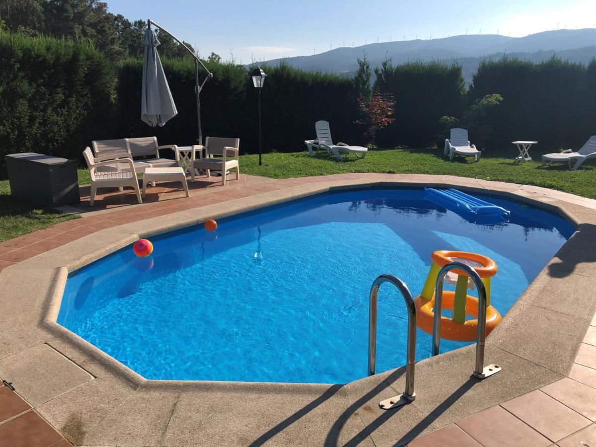 Casa Rural O Carballo Da Pedra La Caniza Esterno foto