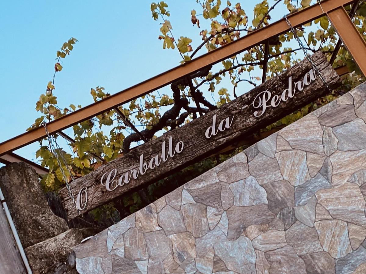 Casa Rural O Carballo Da Pedra La Caniza Esterno foto