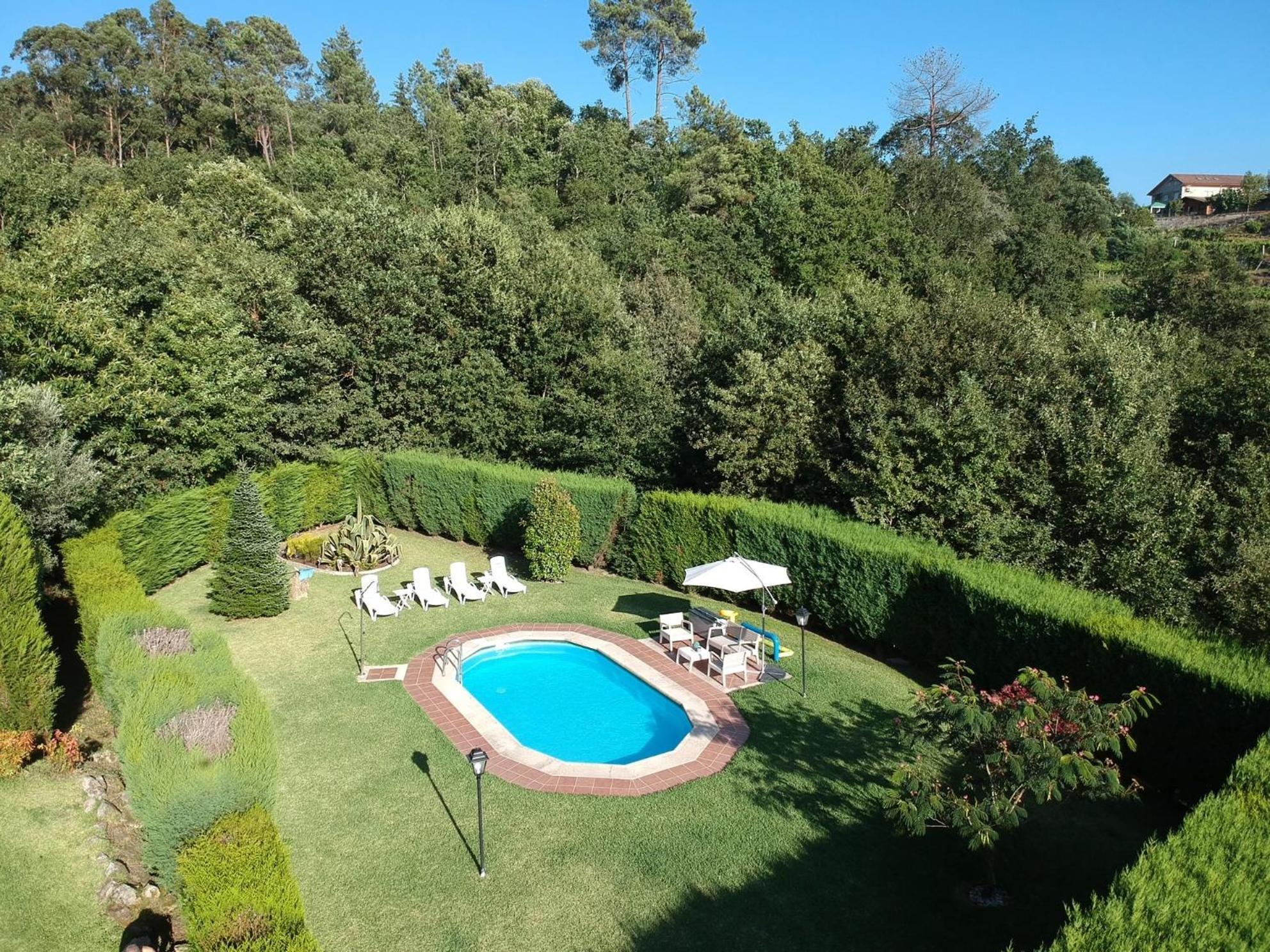 Casa Rural O Carballo Da Pedra La Caniza Esterno foto