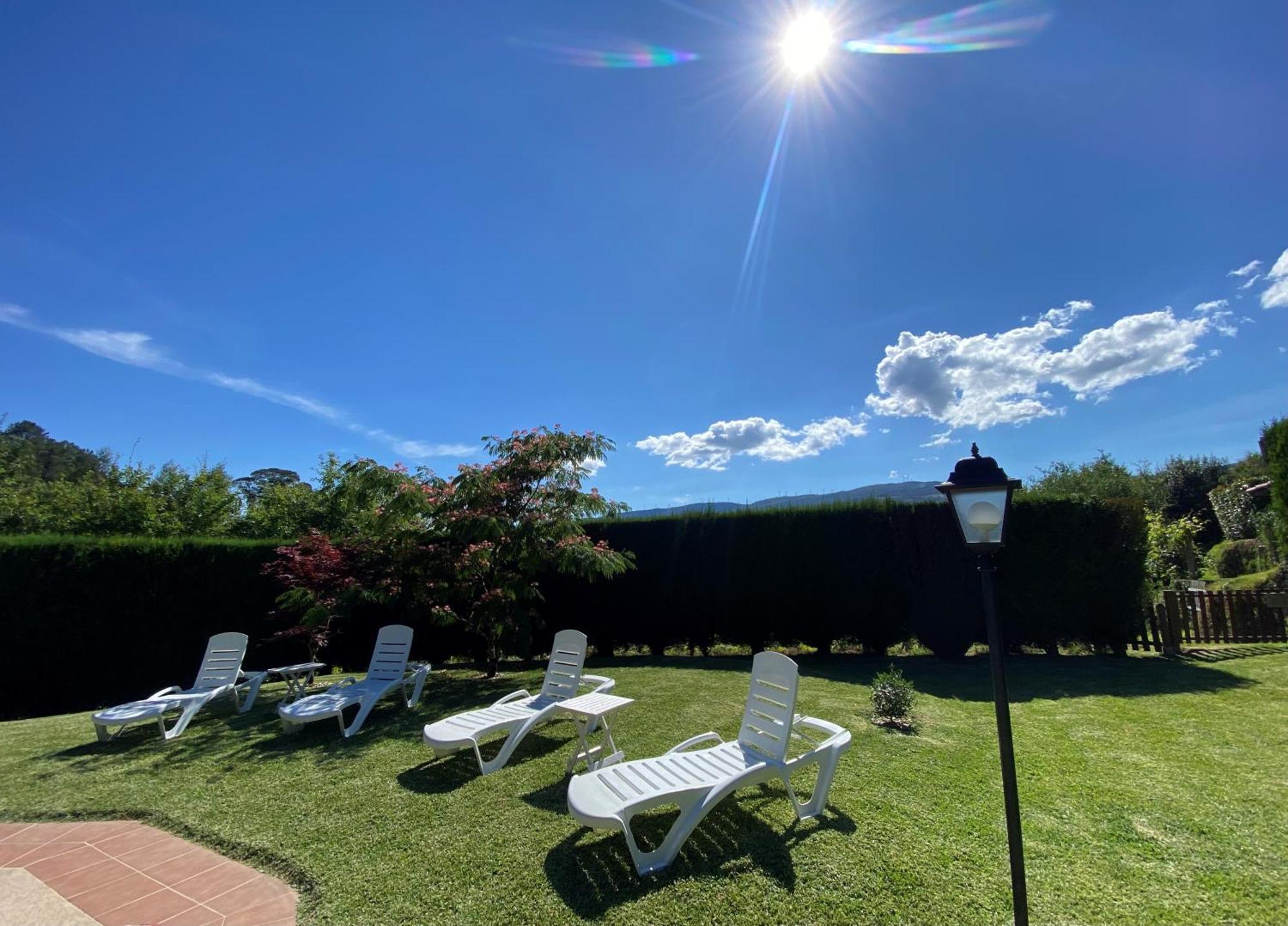 Casa Rural O Carballo Da Pedra La Caniza Esterno foto