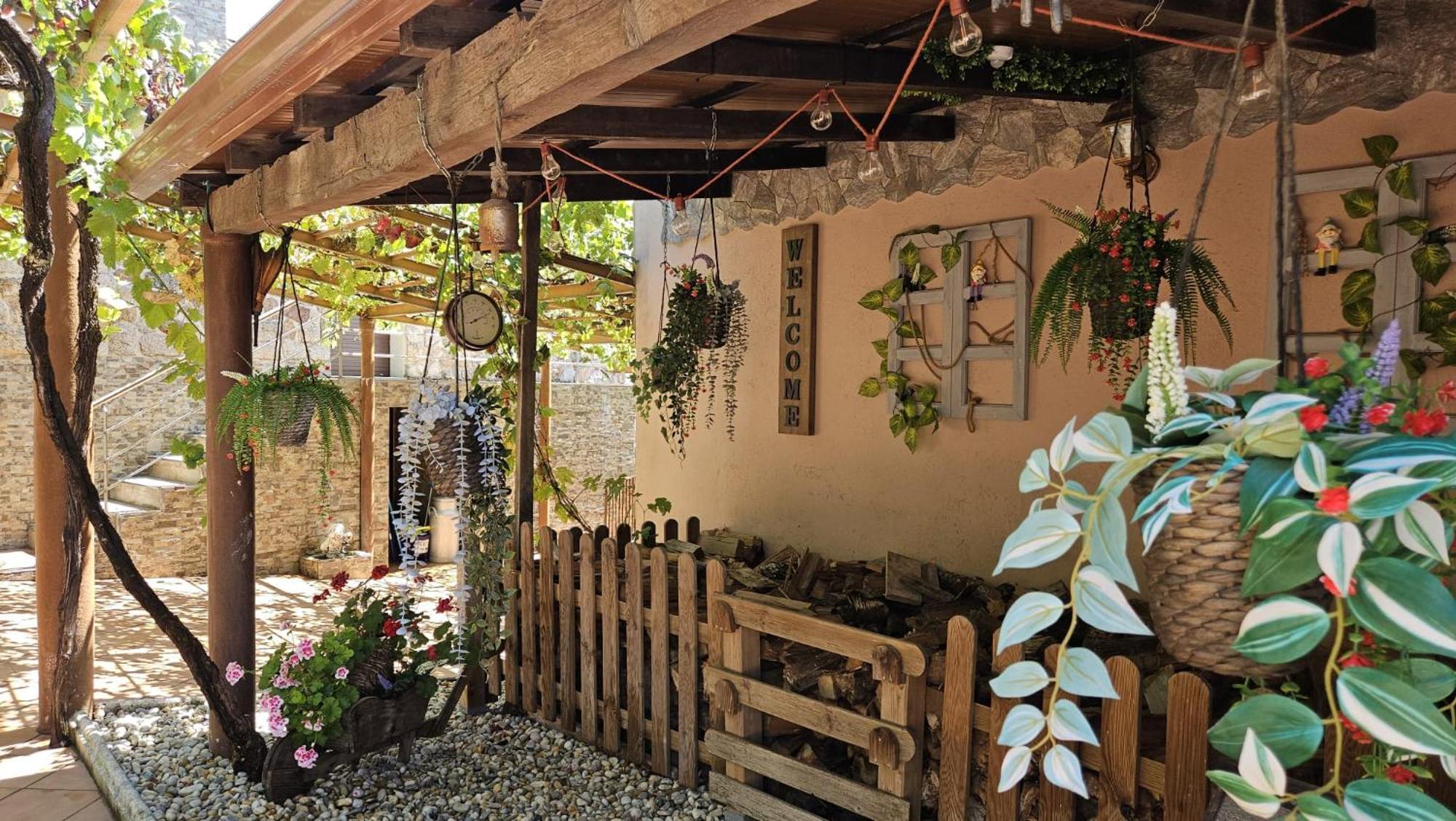 Casa Rural O Carballo Da Pedra La Caniza Esterno foto
